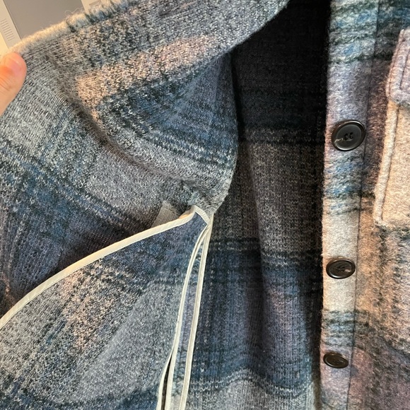 Isabel Marant blue plaid shirt jacket - Picture 3 of 5
